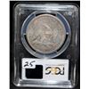Image 1 : RARE 1860-0 SEATED LIBERTY DOLLAR - PCGS MS62