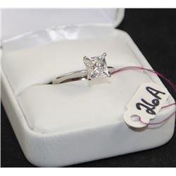 LADIES 2.01 CT PRINCESS CUT VS1/E DIAMOND RING