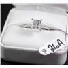 Image 2 : LADIES 2.01 CT PRINCESS CUT VS1/E DIAMOND RING