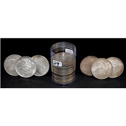 ROLL OF 20 MORGAN DOLLARS FROM SAFE DEPOSIT