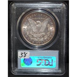 SCARCE 1891-CC MORGAN - PCGS MS63 "CAC'