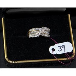 LADIES 14K YELLOW GOLD 1.50 CTW DIAMOND RING