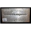 Image 2 : EARLY "ENGELHARD" 100 TROY OZ .999+ SILVER BAR