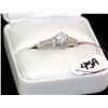 Image 1 : LADIES 18K WHITE GOLD 1.04CT DIAMOND RING