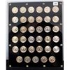 Image 1 : COMPLETE SET OF 35 GEM FRANKLIN HALF DOLLARS
