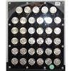 Image 2 : COMPLETE SET OF 35 GEM FRANKLIN HALF DOLLARS