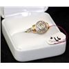 Image 1 : LADIES 14K WHITE & YELLOW GOLD DIAMOND FASHION RIN