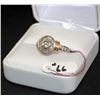 Image 3 : LADIES 14K WHITE & YELLOW GOLD DIAMOND FASHION RIN