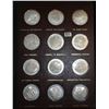 Image 2 : "LIFE OF LINCOLN" STERLING SILVER COMM. COIN SET