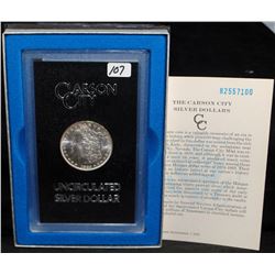 1882-CC GSA BLACK BOX MORGAN DOLLAR