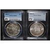 Image 2 : 1881-S & 1884-0 MORGAN DOLLARS - PCGS MS64