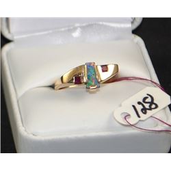 LADIES 14K CUSTOM MADE FASHION RING