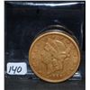 Image 2 : SCARCE 1898-S $20 LIBERTY GOLD COIN