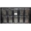Image 2 : TEN 1 OUNCE JOHNSON-MATTHEY .999 FINE SILVER BARS
