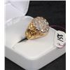 Image 1 : LADIES 14K YELLOW GOLD APPROX. 1CTW DIAMOND RING