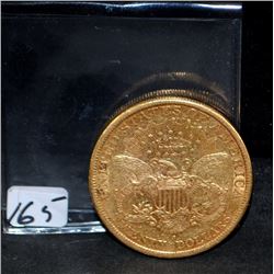 SCARCE 1897-S $20 LIBERTY GOLD COIN