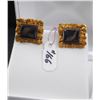 Image 2 : ONE PAIR VINTAGE GOLD FILLED MEN'S CUFFLINKS