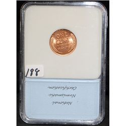 1934 LINCOLN CENT - NNC MS68 RED