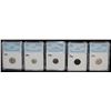 Image 2 : FIVE GRADED ANCIENT COINS