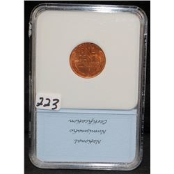 1928 LINCOLN CENT - NNC MS66 RED
