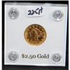 Image 2 : 1902 $2 1/2 LIBERTY GOLD COIN FROM SAFE DEPOSIT