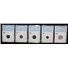 Image 2 : FIVE GRADED ANCIENT COINS