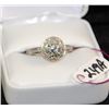 Image 1 : LADIES 14K WHITE GOLD VS/SI1-G-H DIAMOND RING
