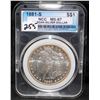Image 2 : 1881-S MORGAN DOLLAR - NCC MS67