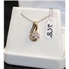 Image 1 : LADIES 10K DIAMOND FASHION PENDANT