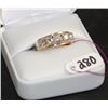 Image 1 : 14K APPROX 1CTW DIAMOND BAND