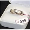 Image 2 : MEN'S 14K WHITE GOLD DIAMOND BAND