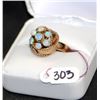 Image 2 : LADIES ANTIQUE 14K OPAL RING