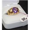 Image 1 : LADIES 14K AMETHYST RING