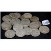 Image 1 : 20 FRANKLIN HALF DOLLARS FROM SAFE DEPOSIT