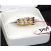 Image 1 : LADIES 14K TWO-TONE DIAMOND BAND
