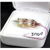 Image 3 : LADIES 14K TWO-TONE DIAMOND BAND