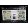 Image 2 : 100 NICARAGUA 10 CENTAVOS MINT WRAPPED NOTES