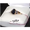Image 2 : LADIES 14K BULE SAPPHIRE RING