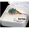 Image 3 : 14K YELLOW GOLD OPAL RING