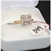 Image 1 : LADIES VINTAGE 10K DIAMOND RING