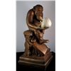 Image 1 : VINTAGE "DARWIN" CHALKWARE STATUE - APPROX. 14" TALL