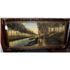 Image 2 : GREAT "ART DECO" PRINT WITH THE ORIGINAL ORNATE FRAME