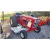 Image 2 : IH 184 Lowboy Tractor w/ 3160 Belly Mower