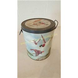 Mallard Duck Can with Lid