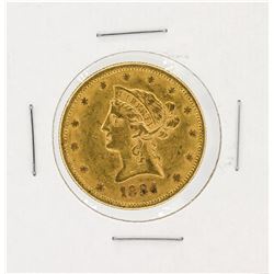 1884 $10 CU Liberty Head Eagle Gold Coin