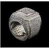 Image 3 : 9.00ctw Diamond Ring - 14KT White Gold