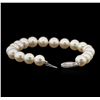 Image 3 : Fresh Water Pearl Bracelet - 14KT White Gold