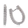 Image 2 : 14KT White Gold 1.62ctw Diamond Earrings