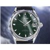 Image 1 : Citizen Autodater Stainless Steel Green Automatic Watch
