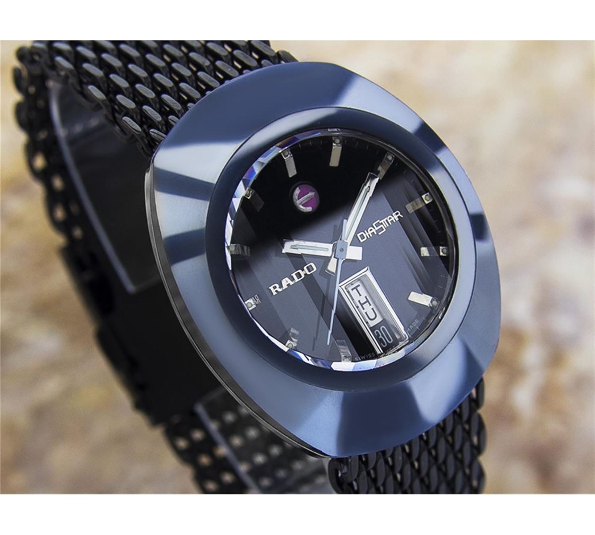Rado Diastar Day Date Stainless Steel Automatic Watch